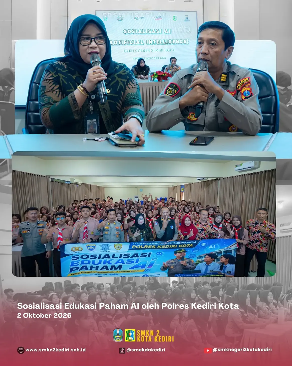 Sosialisasi AI ( Artifial Intelligence ) Oleh Polres Kediri